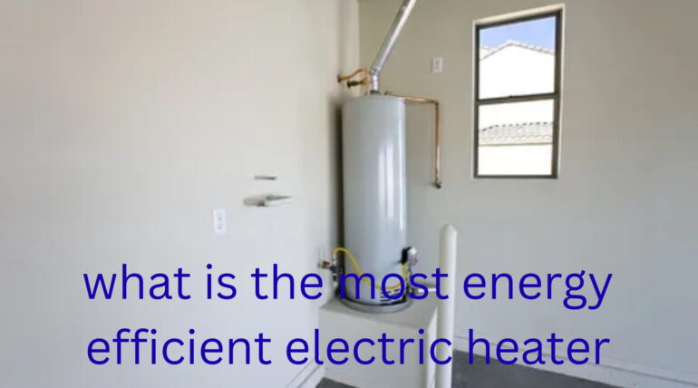what is the most energy efficient electric heater